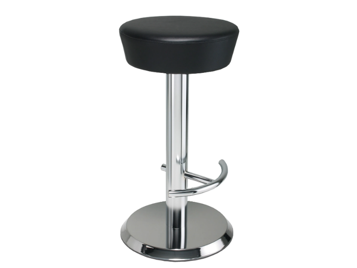 480 - Steel stool with footrest _ PF Stile